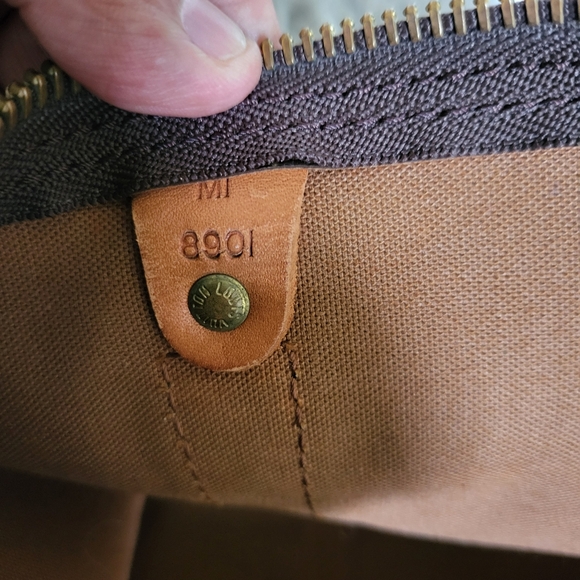 Louis Vuitton Keepall Bag Duffle 55 Monogram Canvas w/COA. - Picture 5 of 15